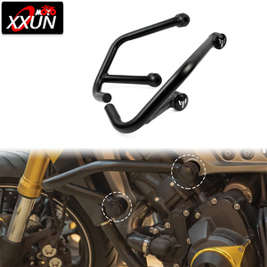 XXUN-Protector de marco de motor para motocicleta, barra de choque, accesorios para Yamaha FZ09 MT09 <span class=keywords><strong>FZ</strong></span> MT <span class=keywords><strong>09</strong></span> 2015 2016 <span class=keywords><strong>2017</strong></span> 2018 2019 2020 - Product Image 1