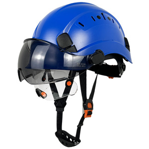 ABS折りたたみ式スクーター消防ヘルメットバイザー付きEN 397対応ハードハットオートバイ安全ギア用 - Product Image 1