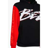 Hoodie Fleece Berkualitas Tinggi Bez 72 Anti Kusut Harga Grosir 80% Katun 20% Poliester Hitam Pria Model Biker
