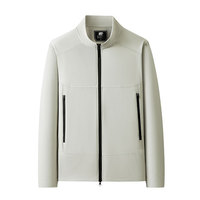 Sweat-shirt à col montant personnalisé pour homme, tenue d'hiver chaude pour groupe, logo brodé, tendance, softshell pour homme