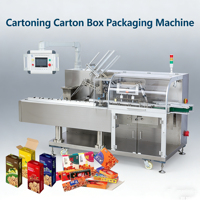 Machine à emballer de boîte à grande vitesse Machine à emballer de cartonnage de dessin animé de savon de petite taille Capsules de café Machine de cartonnage de boîte de parfum