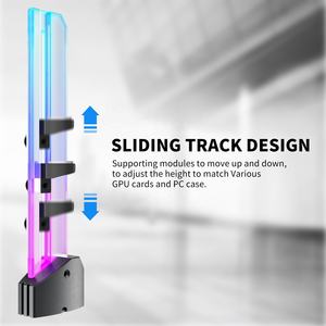 <span class=keywords><strong>UpHere</strong></span> Nouveau Design Acrylique ARGB GPU Anti Sag <span class=keywords><strong>Support</strong></span> GPU <span class=keywords><strong>Support</strong></span> Vertical <span class=keywords><strong>support</strong></span> gpu <span class=keywords><strong>support</strong></span> - Product Image 2