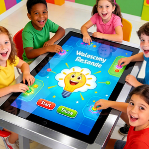 Mesa de Aprendizaje Interactiva para Niños con Proyector para Dibujar, Escribir, Juegos de Rompecabezas, Escuelas, Museos y Centros de Aprendizaje Familiares - Product Image 1