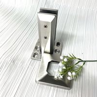 Supports de balustrade en acier inoxydable 2205 de 12 mm pour clôture de piscine en verre