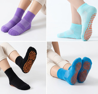 Chaussettes respirantes en maille antidérapantes pour enfants, avec semelle en silicone, pour tout-petits, garçons et filles, logo personnalisé, OEM