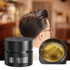 Barber meilleure qualité marque privée cheveux hommes pommade sans résidu produits de coiffure - Product Image 1