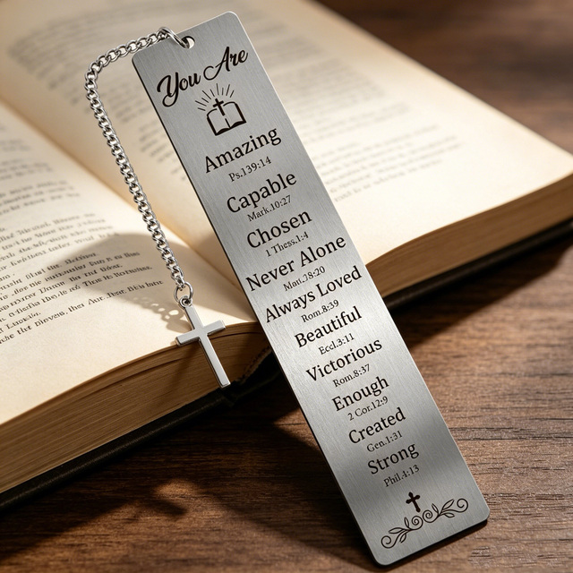 Wholesale Custom Christian Bible Bookmarks Baptism First Communion Gifts Back to School Coming of Age Gifts Graduation Gifts