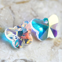 Étoile de mer électrolytique Aurora AB couleur strass cristal verre en forme de boucles d'oreilles pendentif bricolage ornement accessoires
