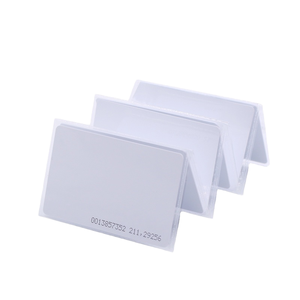 卸売格安スマートカードPVCミニタグNFC RFID F08チップ860-960MHz/13.56MHzアクセス制御会員カード（ホテル用） - Product Image 1