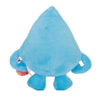 Peluche Mascotte Goutte d'Eau Bleue Personnalisée, Jouet en Peluche en Forme de Goutte d'Eau, Poupée en Peluche Personnage de Dessin Animé