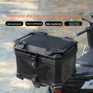 Motorfiets Topkoffer Geëmbossed 45L Motor ABS Plastic Achterkoffer Grote Snelkoppeling Motor Kofferbak voor Niu - Product Image 1