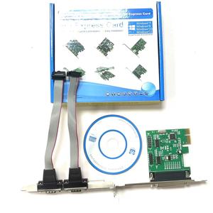 Ordinateur de bureau <span class=keywords><strong>PCI</strong></span>-E en gros d'usine avec deux cartes d'extension à puce CH353 Port série - Product Image 2