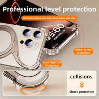 2025 nouvelle couverture mobile en métal en aluminium sans cadre de luxe pour iPhone 13 Pro et 16 étui de personnalité pour hommes