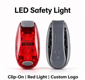 Custom Geometry Pattern ABS LED Safety <b>Light</b> High Visibility Promotional Gift for <b>Runners</b> Cyclists Joggers - Product Image 6