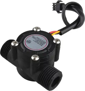 New 1Pc G1/2 1-30L/Min DC5V Water Flow Sensor Flowmeter Hall Flow Sensor Water Control Counter Switch