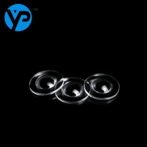 Lente de proyector lateral ancho de 13mm <span class=keywords><strong>PMMA</strong></span>, lentes ópticas convexas planas para farolas, estructura <span class=keywords><strong>plano</strong></span>-convexa, patrón asférico - Product Image 1