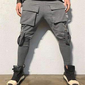 Logo di alta qualità <span class=keywords><strong>bottoni</strong></span> personalizzati <span class=keywords><strong>tuta</strong></span> a vita media <span class=keywords><strong>pantaloni</strong></span> da jogging <span class=keywords><strong>pantaloni</strong></span> Cargo da trekking formali da uomo <span class=keywords><strong>pantaloni</strong></span> sportivi con tasche - Product Image 2