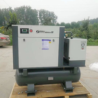 Compresseur d'air à vis tout-en-un GANEY 11 kW 15 CV de la sous-marque KAISHAN pour machine de découpe laser à fibre