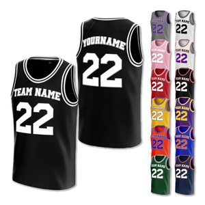 <span class=keywords><strong>Maillot</strong></span> de sport de basketball <span class=keywords><strong>personnalisé</strong></span> avec nom et numéro, en polyester recyclé, col rond, maille respirante à séchage rapide - Product Image 1