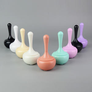 Pennello Professionale per Fondotinta Liquido con Design Avanguardista, Colore Rosa Luminoso, Alta Qualità, Miscelazione Personalizzata, Tubo Piatto - Product Image 1