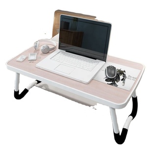 Colorido Escritorio de computadora portátil cama plegable niños estudio mesa plegable para computadora portátil para el dormitorio del hogar - Product Image 2