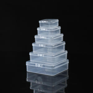 Cajas de Almacenamiento Cuadradas Transparentes de Plástico con Tapa para Joyería, Accesorios con Cuentas, Equipo de Pesca, Tapones para los Oídos, Piezas Pequeñas - Product Image 3