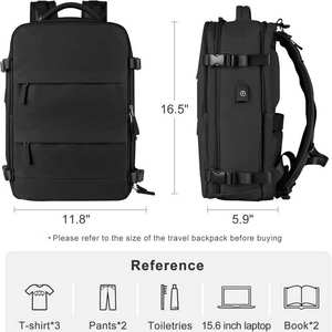 Haute qualité multifonctionnel femmes étanche Sports de plein air sac à dos cartable ordinateur portable affaires voyage sac à dos avec Port USB - Product Image 2