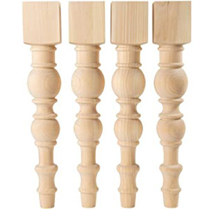 Newel ไม้บรรทัดโพสต์พื้นโพสต์ตกแต่งเสาไม้แกะสลักลูกกรงไม้ราคา - Product Image 4