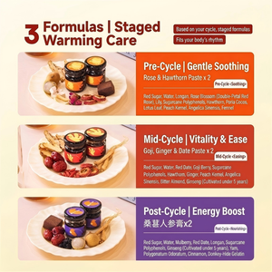 Thé au gingembre au sucre <span class=keywords><strong>roux</strong></span> <span class=keywords><strong>de</strong></span> <span class=keywords><strong>canne</strong></span> à sucre naturel, chaleur menstruelle apaisante, nourrissant, soupe <span class=keywords><strong>de</strong></span> haricots rouges miniatures emballées individuellement 270g - Product Image 4