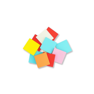 Basi Quadrate in Legno Ilan 2,5x0,3 Cm 20 Pezzi Multicolore per Lavori Artigianali - Product Image 1