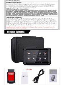 Ancel X6 Outil de <span class=keywords><strong>diagnostic</strong></span> automobile professionnel OBD2 avec interface USB pour Android, compatible universel, lecteur de codes SRS DPF - Product Image 6