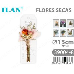 Bouquet de fleurs séchées ILAN, environ 15 cm, arrangement décoratif - Product Image 3