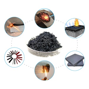 Poudre de graphite expansable ignifuge pour <span class=keywords><strong>mousse</strong></span> EPS, 93% carbone, 50 mesh, rapport d'expansion 300, polyuréthane ignifuge - Product Image 6