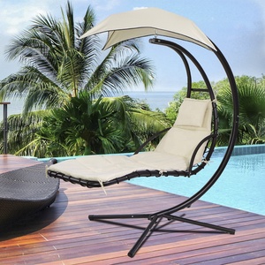 PH006 colgando Chaise tumbona silla 4 piernas soporte aire porche sueño <span class=keywords><strong>hamaca</strong></span> helicóptero silla cubierta gran techo - Product Image 4