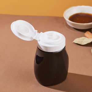 Bouteille souple en plastique vide de 180 ml, 250 ml, 350 ml avec bouchon à clapet pour <span class=keywords><strong>ketchup</strong></span>, mayonnaise, sauce chili, sauce tomate, sauce salade, sauce piquante, confiture - Product Image 6