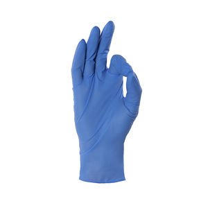 Ligne de production de gants en nitrile bleus, résistants et sans poudre. - Product Image 1