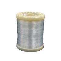 Fil adhésif fusible en PA6 80D, nylon à faible point de fusion 100% nylon 0,08 mm 50D 0,10 mm nylon 6 haute résistance pour fil à coudre, fil monofilament en PP
