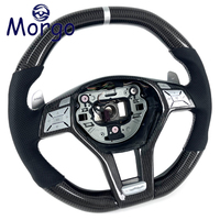 Volant en fibre de carbone personnalisé pour Mercedes-Benz Classe A W175 E350 C63 W204 E63 CLS63 SLK55 AMG (2012-2015) CLA