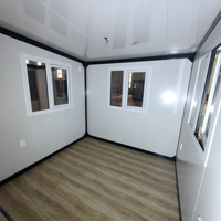Maisons préfabriquées modernes en conteneurs, maisons miniatures 1 ou 2 chambres avec cuisine, cabane modulaire de luxe pour usage commercial ou résidentiel