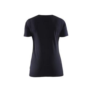 BLAKLADER - 343110428600L T-shirt femme 3D Bleu marine foncé-EAN 7330509770771 TRAVAIL T-SHIRTS ET POLO - Product Image 2