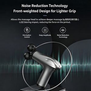 <span class=keywords><strong>Pistolet</strong></span> de <span class=keywords><strong>massage</strong></span> portatif sans fil à 4 têtes, mini masseur à percussion profonde, rechargeable par USB, faible bruit, pour la gym, le bureau, la maison, les douleurs corporelles - Product Image 4