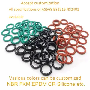 Резиновое уплотнительное кольцо, индивидуальный NBR, ORing, EPDM, FKM, AS568, различные размеры и цвета, бесплатный образец