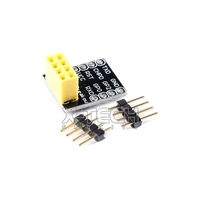 Placa Adaptadora ESP01/01S para Protoboard, Adaptador ESP8266 ESP01 ESP01S Sin Soldadura