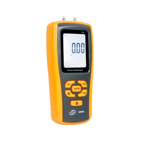 Baromètre numérique GM520 en plastique ABS, testeur de pression atmosphérique, double manomètre, précision 0,3% FSO, 0-50°C pour gaz et liquides