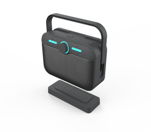 Haut-parleur TV sans fil convivial pour les seniors, amplificateur de son, entrée optique, réduction du bruit, connexion rapide, haute qualité, directement de l'usine - Product Image 5