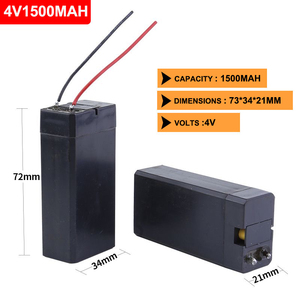מכירה ישירה במפעל מיני נטענת 4v1ah 4v2.0ah 4v1.5ah 4v0.9ah 4v700mah 4v800mah סוללת עופרת חומצת עופרת - Product Image 5