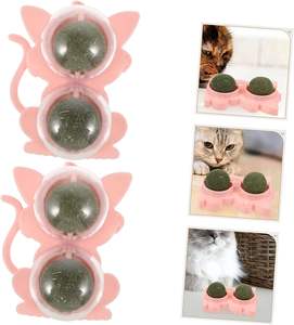 Plantes d'intérieur Jouets pour chats Puzzles pour chats Lécher les murs Herbe à chat - Product Image 2