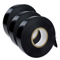 Étanche fil noir liquide étanche auto-adhésif personnalisé pvc ruban isolation électrique