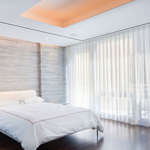 Cortinas Inteligentes Wifi, Persianas Personalizadas para Ventanas, Doble Capa Día <span class=keywords><strong>y</strong></span> <span class=keywords><strong>Noche</strong></span>, Control Remoto Eléctrico, Cortina de Lujo para Hotel - Product Image 4