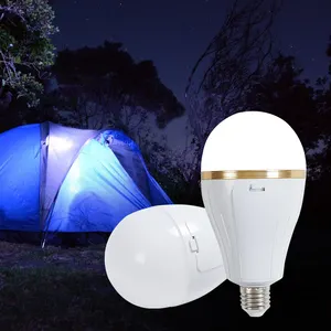 Newest Rechargeable Emergency Developed White E27 Universal 9000K Inverter Electrical Lights Emergency Bulb